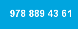 978 889 43 61 978 889 43 61